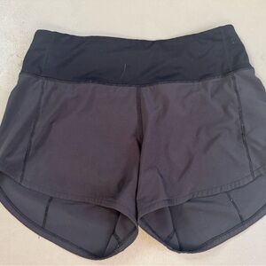 Lululemon speed up shorts size 4 4”